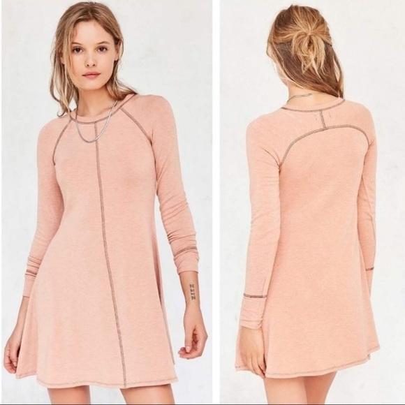Urban Outfitters Dresses & Skirts - BDG Outfield Long-Sleeve Sweatshirt Mini Dress UO